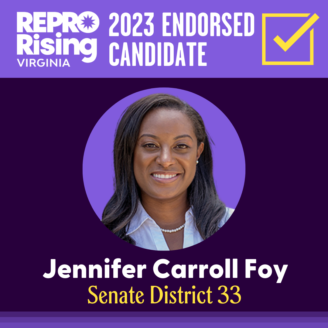 REPRO Rising Virginia Jennifer Carroll Foy